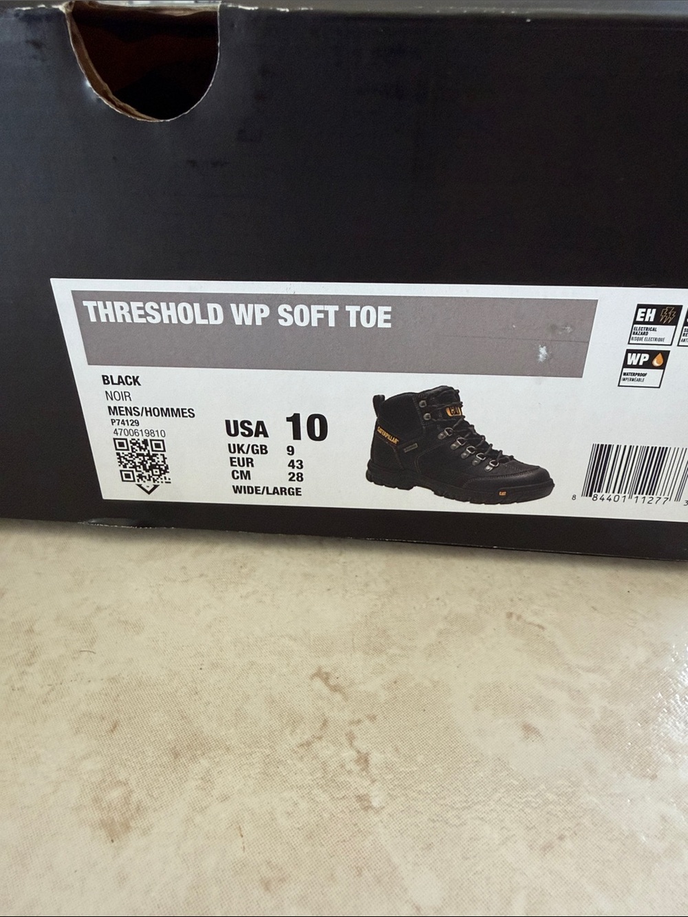 Caterpillar Black Work Boots - Picture 7 of 7